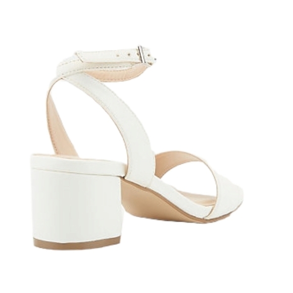LE Chateau White Sandals - Picture 3 of 10